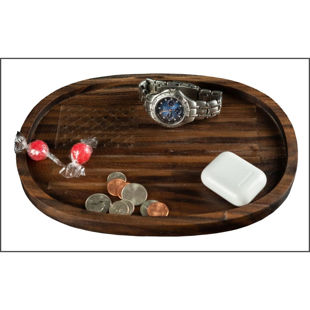 american flag catchall tray